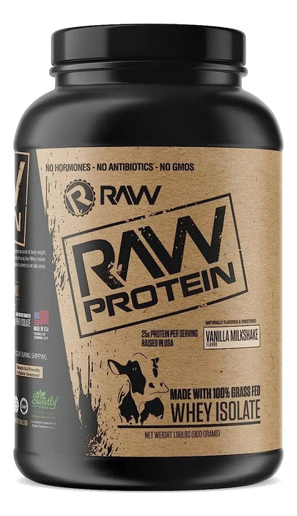 Raw Nutrition Proteina Isolatada 1.97 (892 gr) Lbs Dark Chocolate