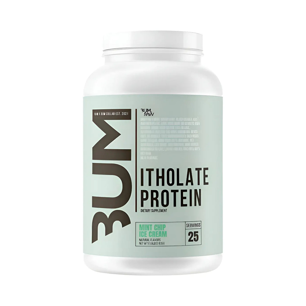 Proteina Isolatada Cbum Raw Nutrition 1.72 Lbs Sabor Mint Chip Ice Cream